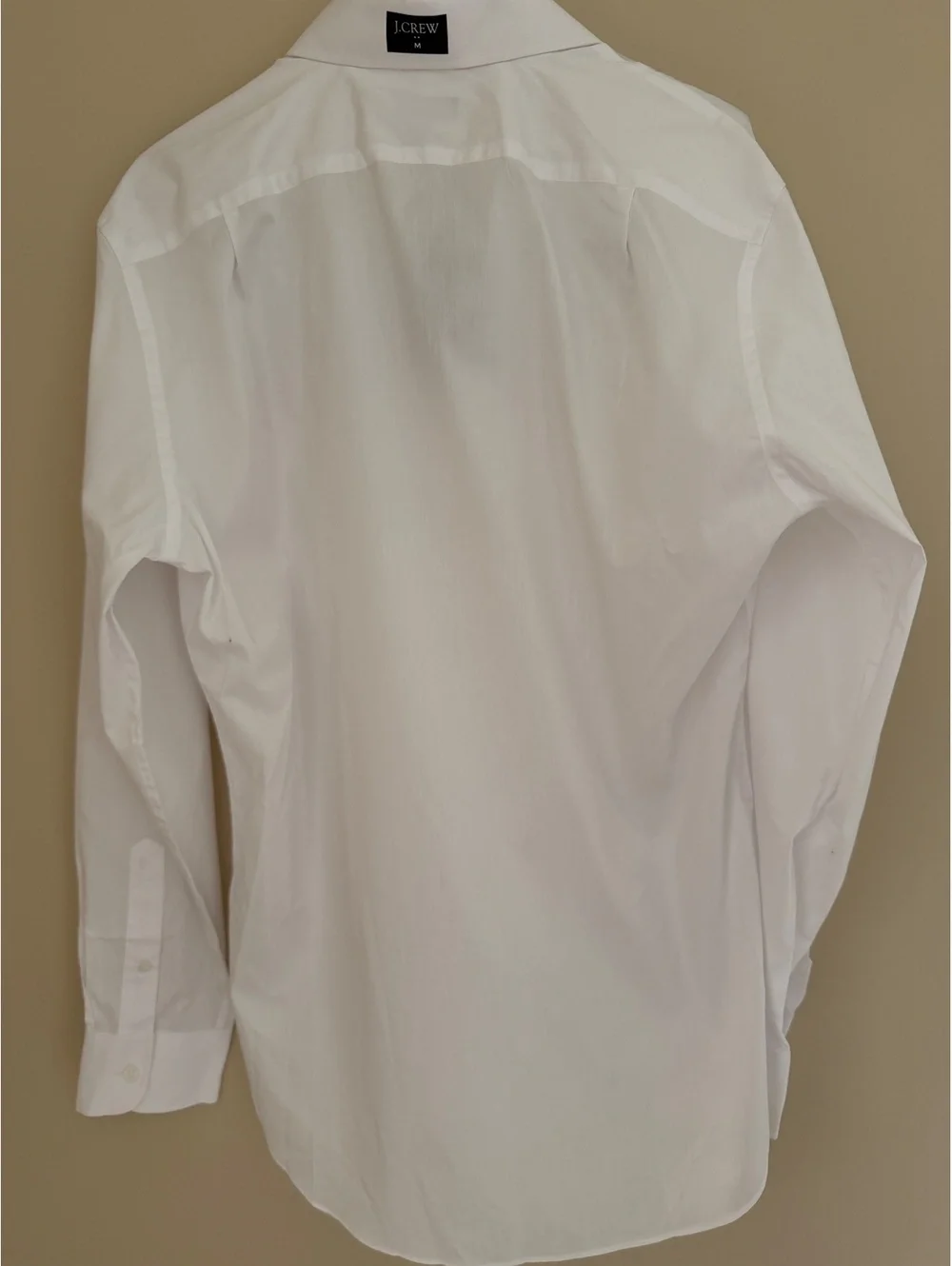 NWT J.Crew M crisp white dress shirt